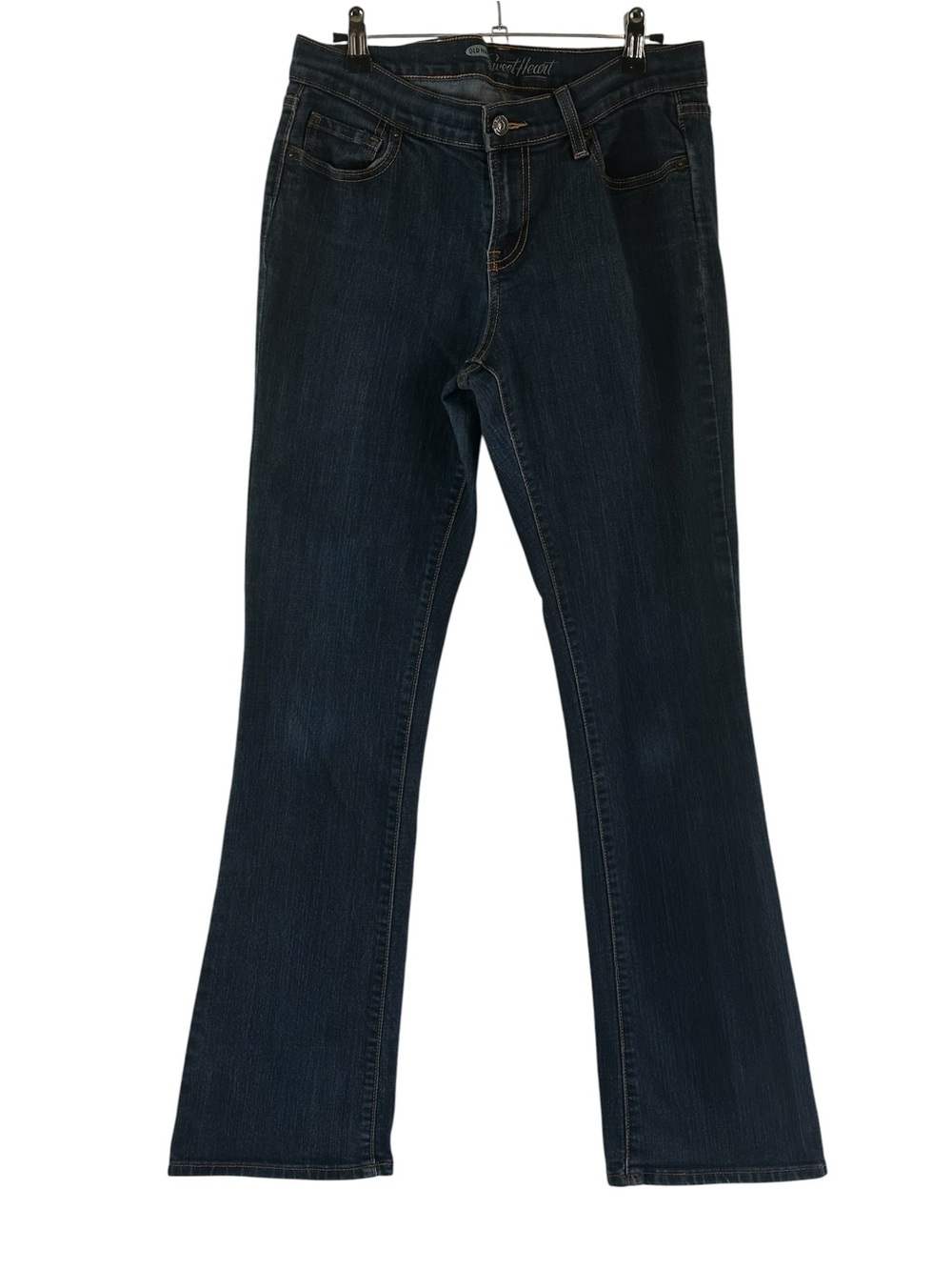 Old Navy Dark Blue Flare Jeans - Women's Sz 34 Y2K